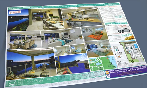 RSL Art Union Draw 342 reminder brochure