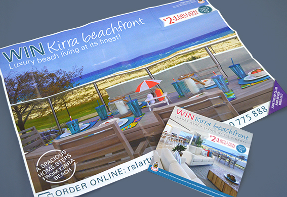 RSL Art Union Draw 345 brochures