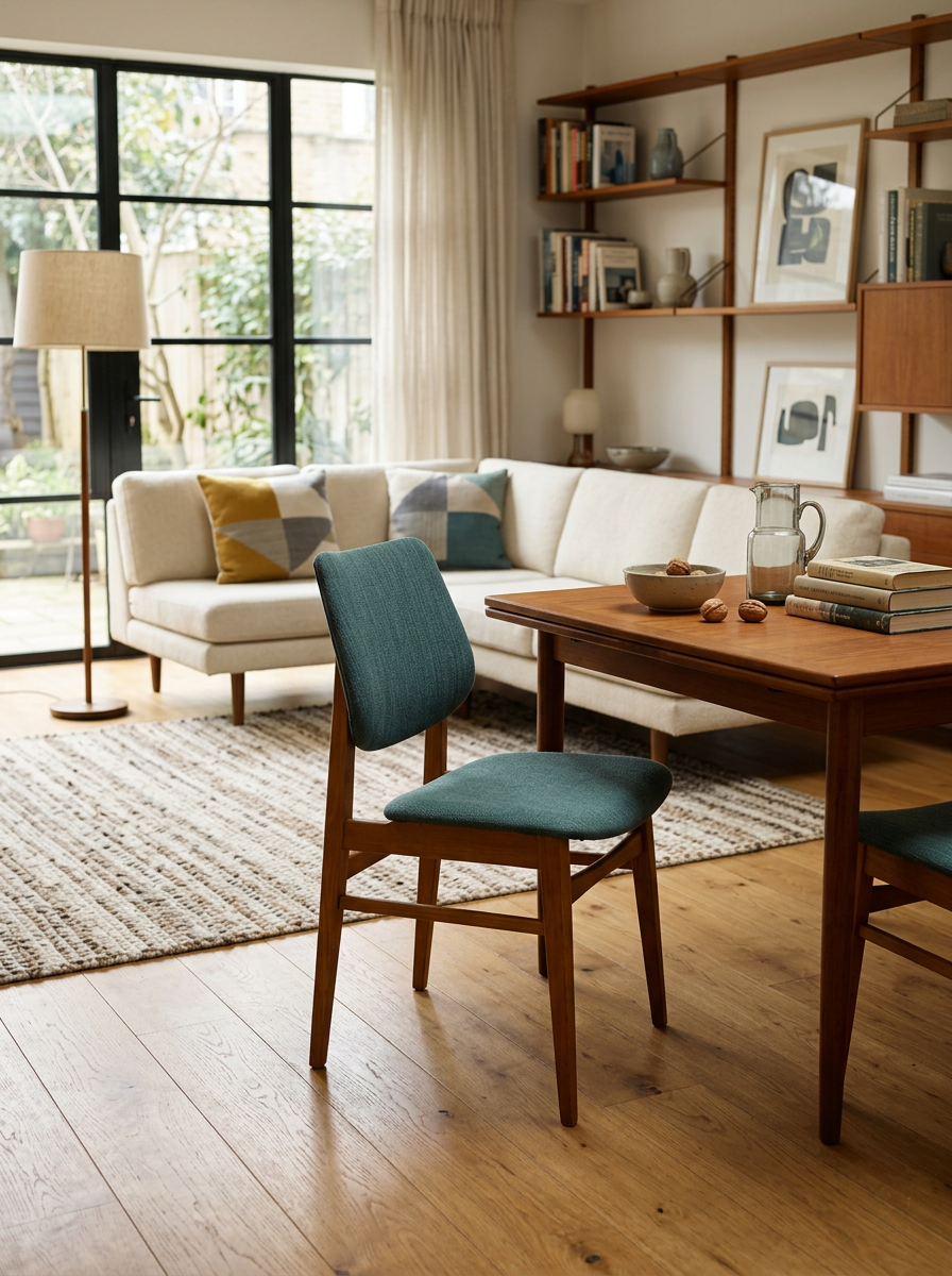 Mid Century Dining Chairs - set of 4