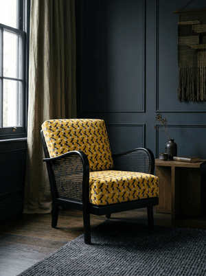 Art Deco Lounge Chair – Casamance Velvet