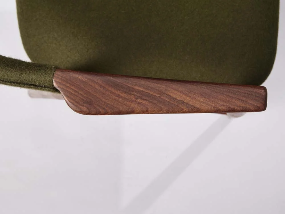 Danish Teak Office Armchair Farstrup No 213 detail above.jpg