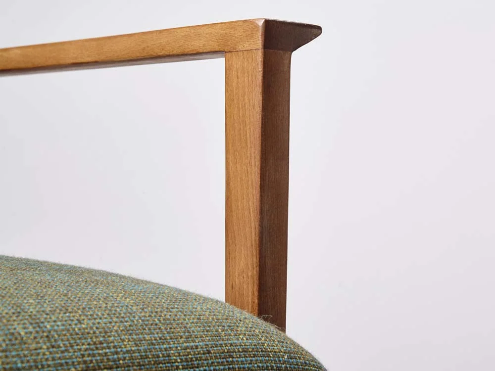 vintage office chair covered in rami plus Ludvig Svensson arm detail.jpg