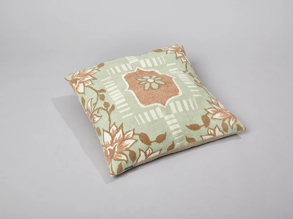 dumped & ditched- cushion made from vintage wool plaid
