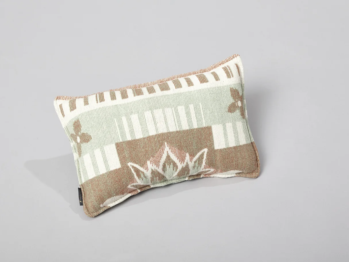 dumped & ditched- cushion made from vintage wool plaid by dumped & ditched