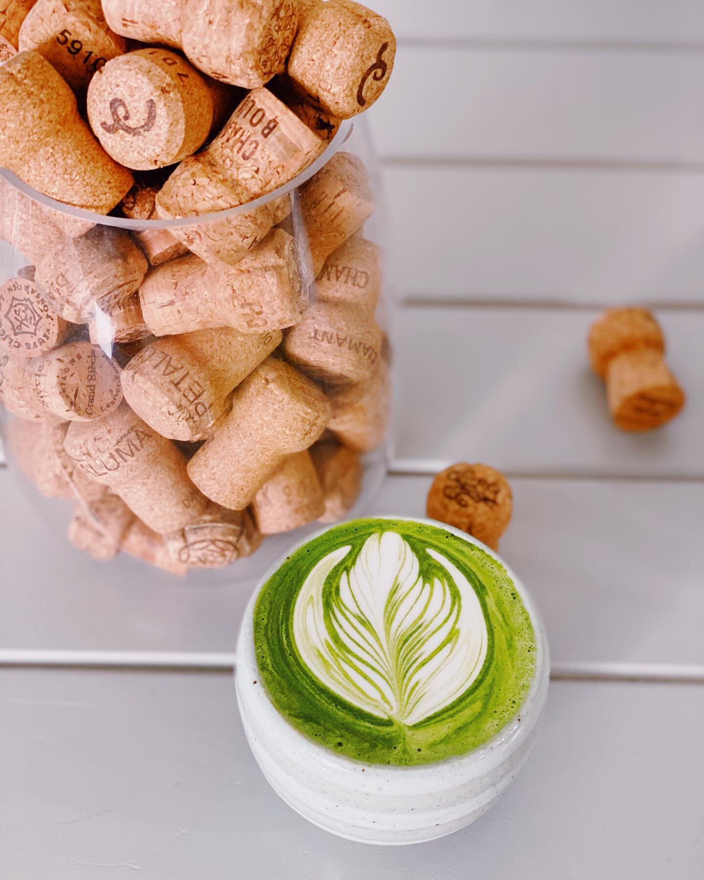 Matcha latte by @j_cannons 💚 #drinkmatchaplanttrees #matchalatte #shoshinmatcha
