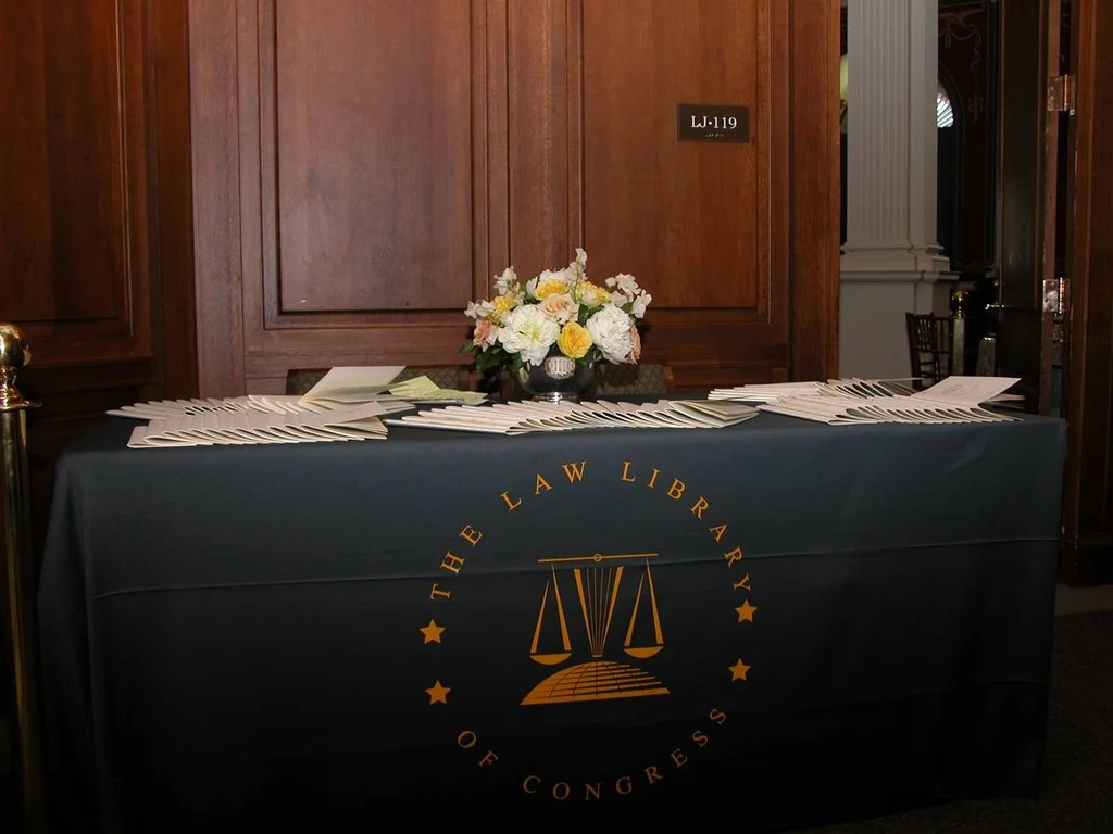 Another program is ready to commence at the Law Library of Congress (Library of Congress photos)