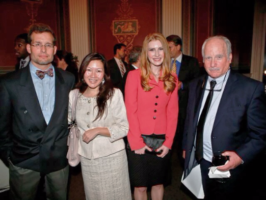 The Friends Board of Governors Kim Phan & Emily Rae and Richard Dreyfuss at 2012 Law Day private reception (Library of Congress photos)