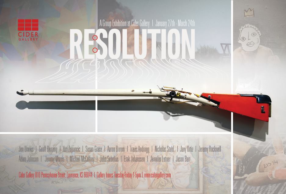 RE:SOLUTION Show at Cider Gallery