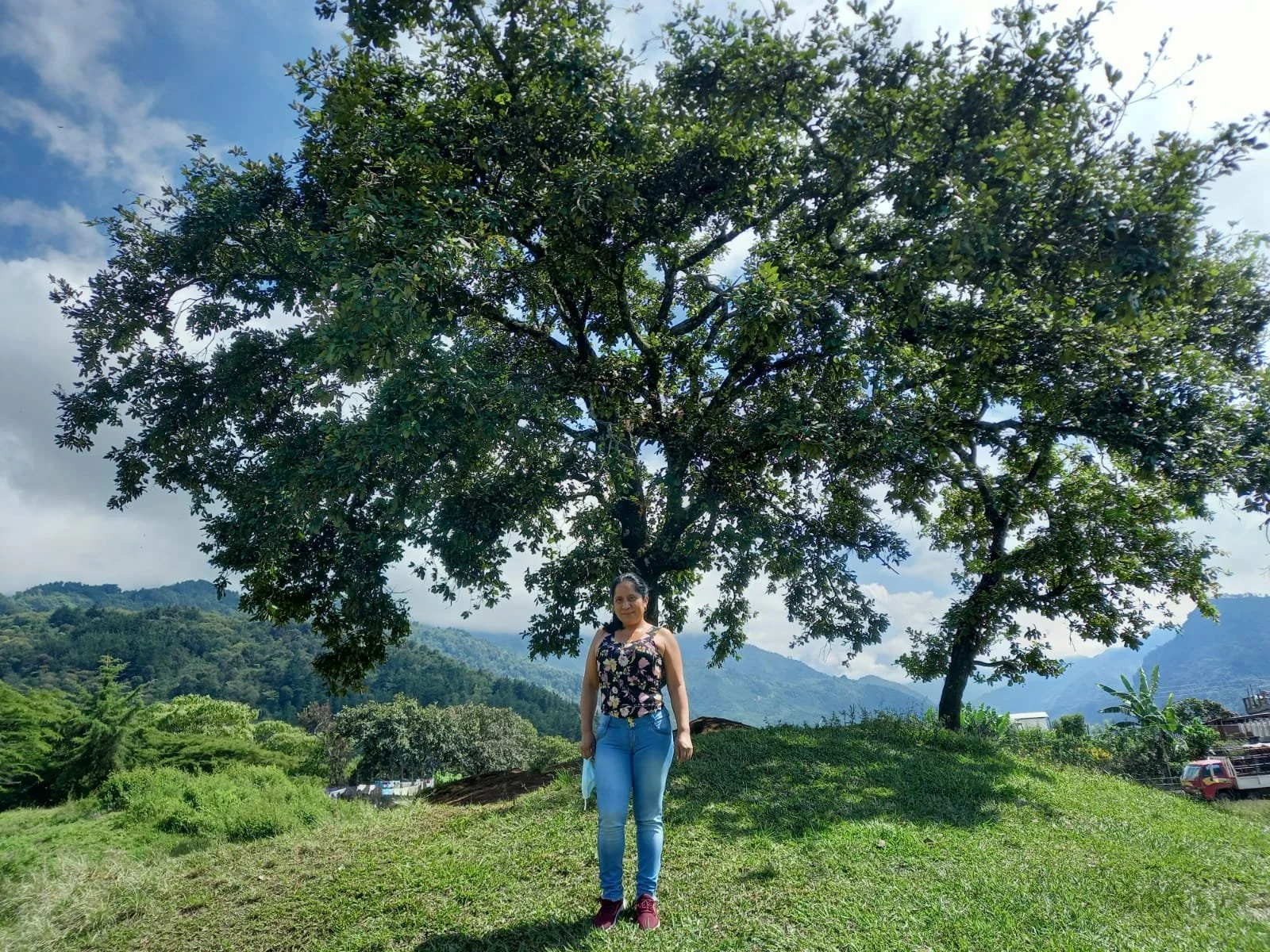 Luisa y arbol.JPG