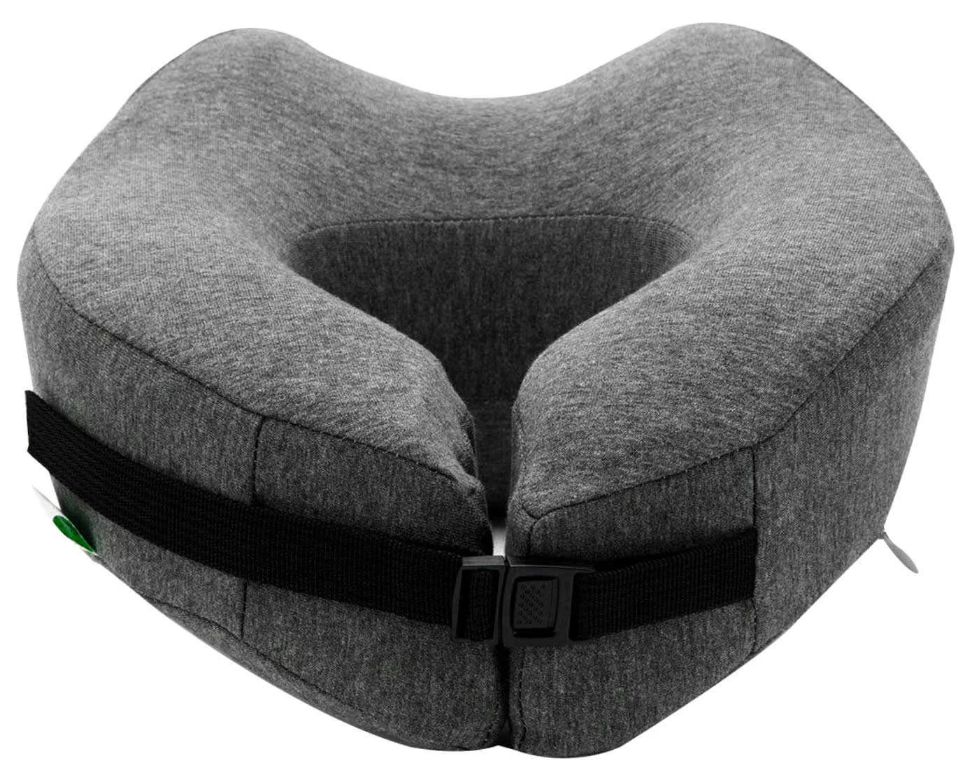 Familamb Travel Pillow Memory Foam U-Shaped Neck Pillow Ergonomic Design Ultra Soft Full Neck Chin Support Adjustable Travel Accessory for Flight Train Car Office Napping.