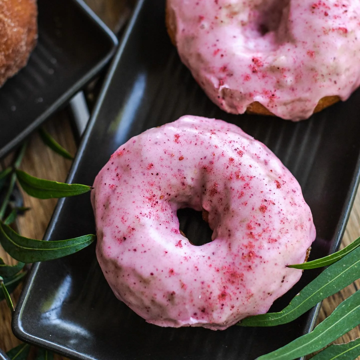 Davidson Plum doughnuts today! Last batch for two weeks. Come on down!