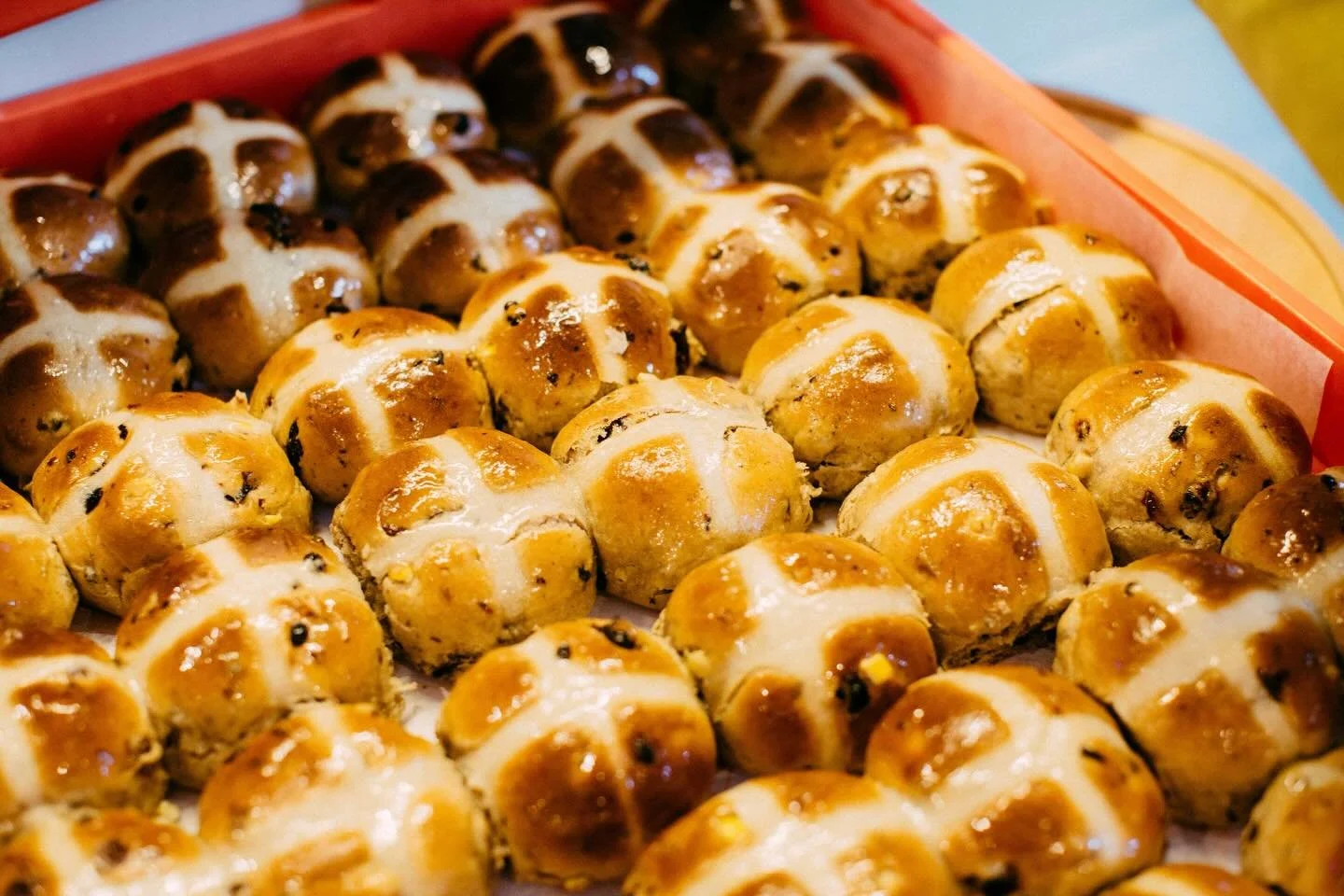 Dougie&rsquo;s famous hit cross buns in store today until sold out! We close at 2pm today!
