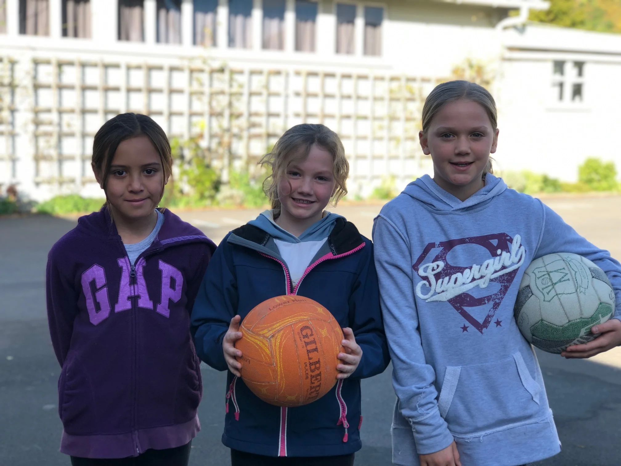 Netball by Lexi, Ruby and Rangi.