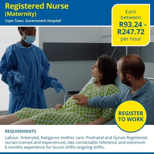 Registered Nurse (Maternity) - Cape Town 