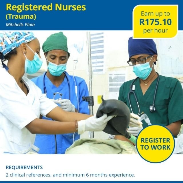 Registered Nurses - Trauma - Mitchells Plain 