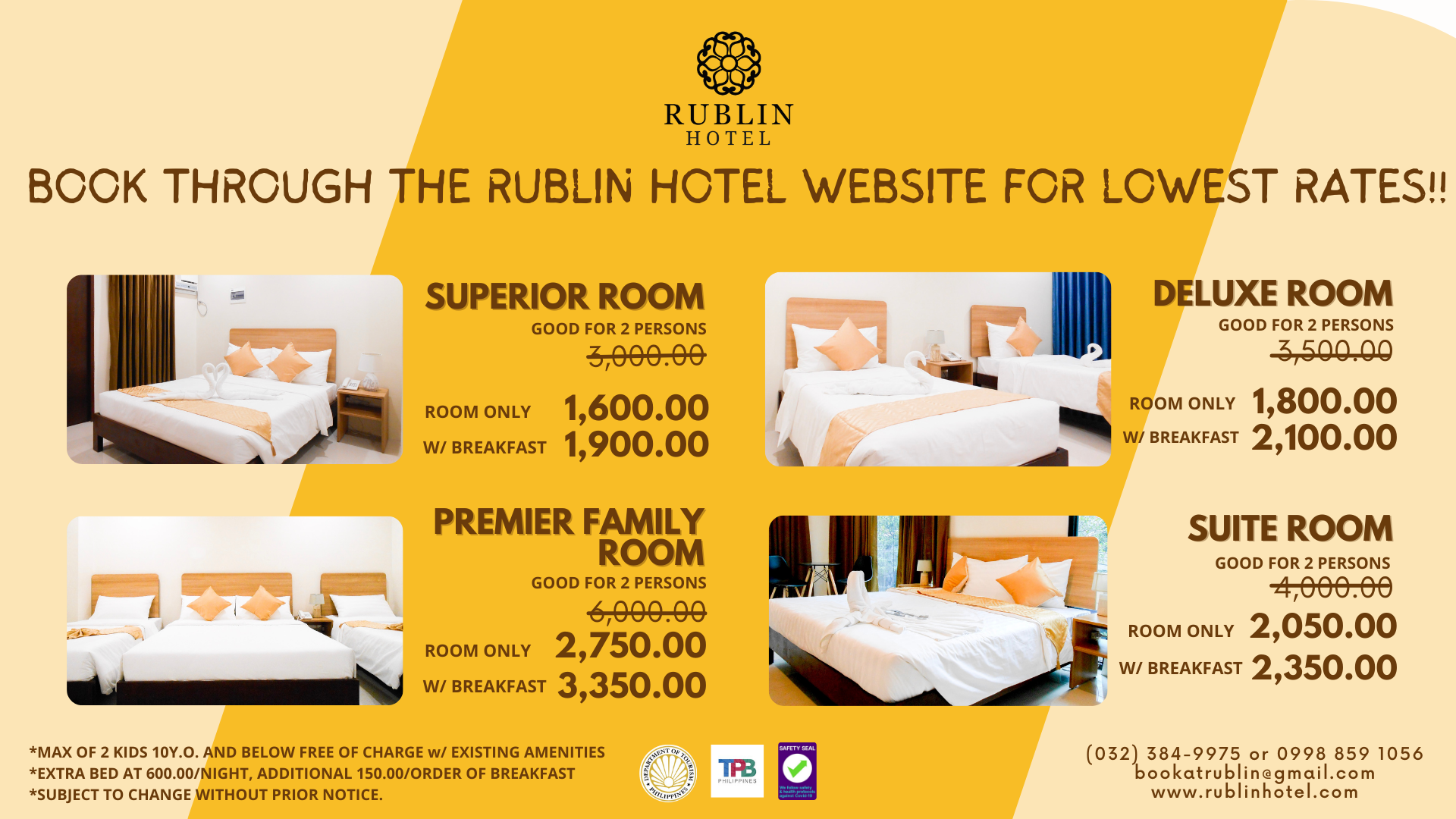 Book — Rublin Hotel minimalistic comfort