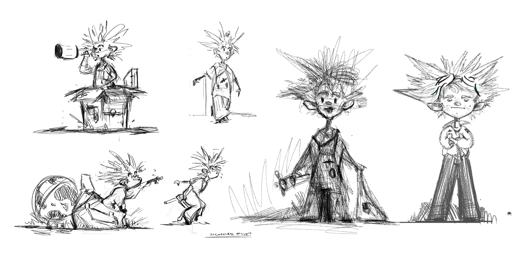 Acting sketches & iteration.