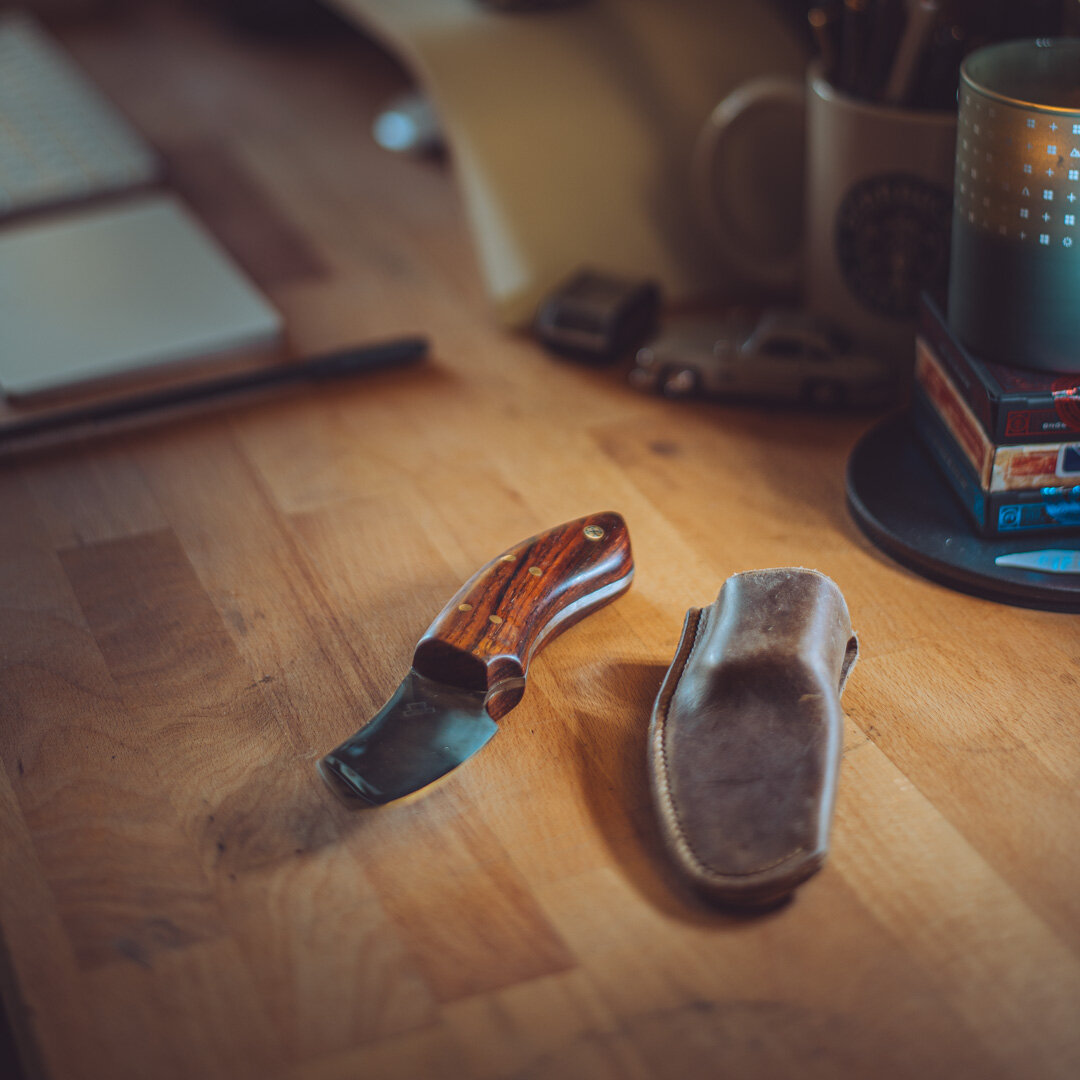 The Garden Knife V2.0 in Cocobolo