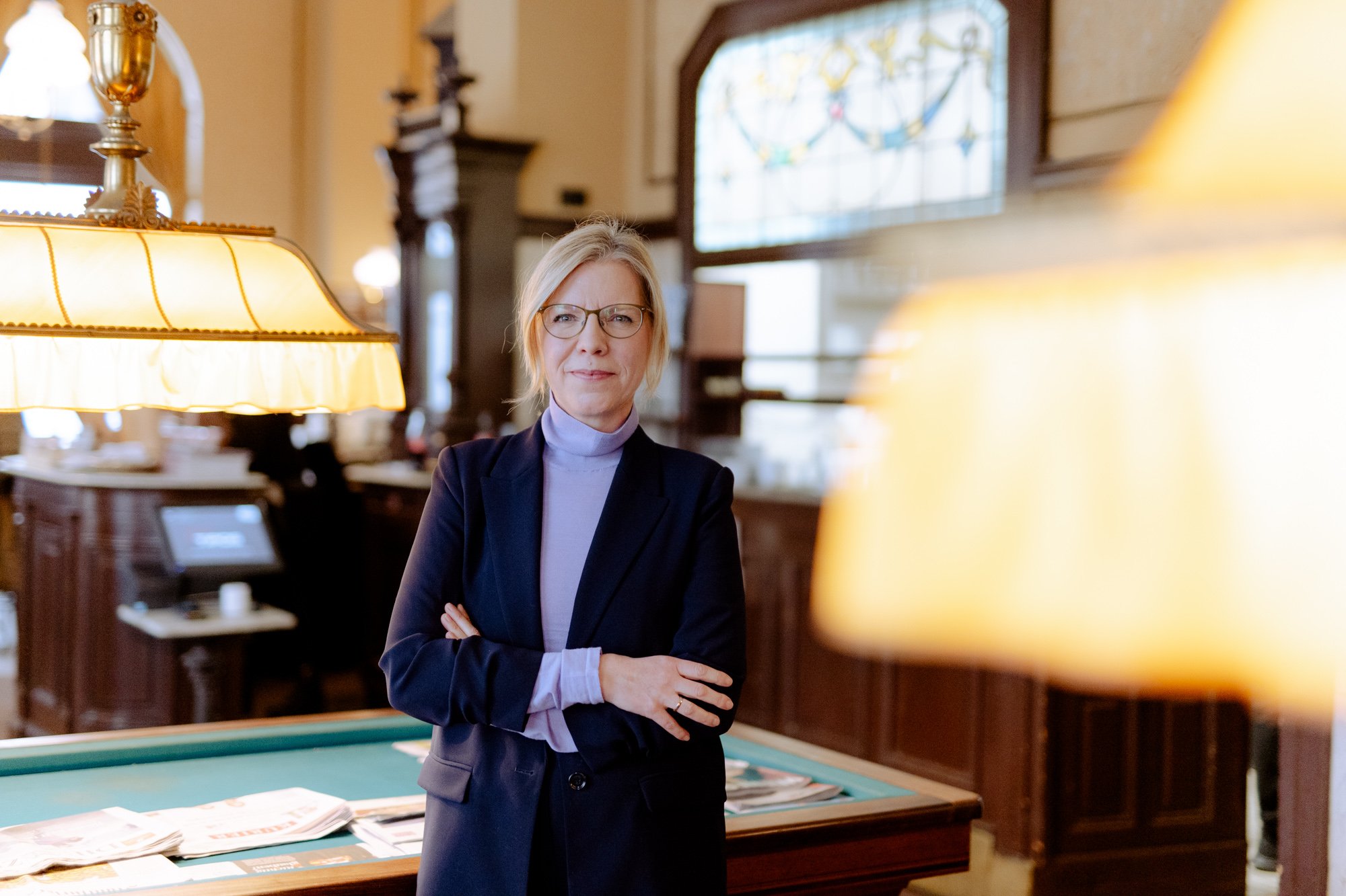 Leonore Gewessler, Chairwoman of the Austrian Green Party (Die Grünen) and former minister for Minister for Climate Action, Environment, Energy, Mobility, Innovation and Technology | Der Standard