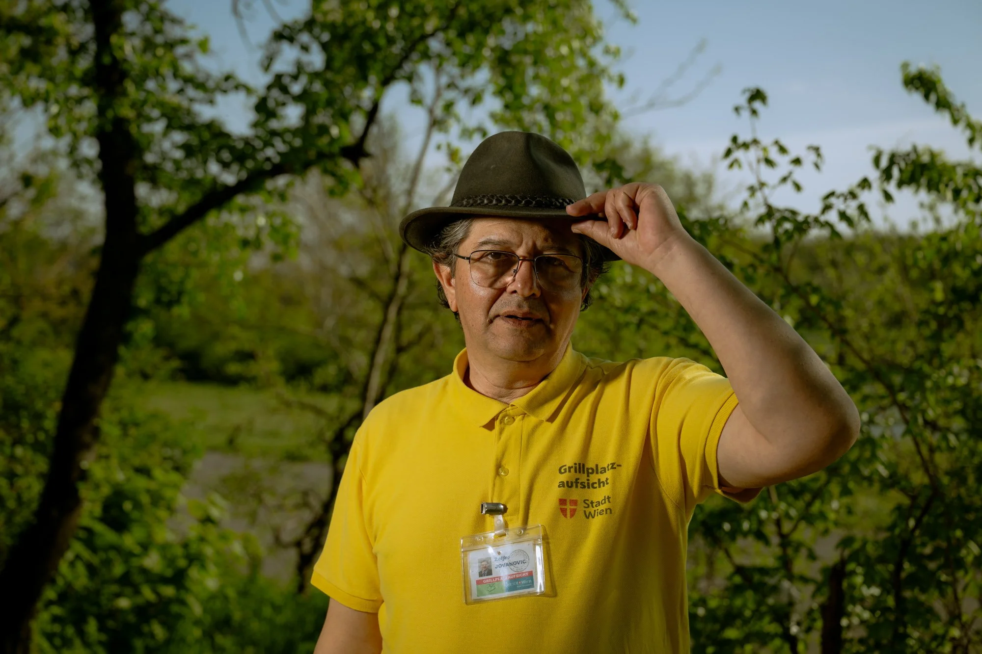Zeljko Jovanovic, barbecue supervisor | Der Standard 