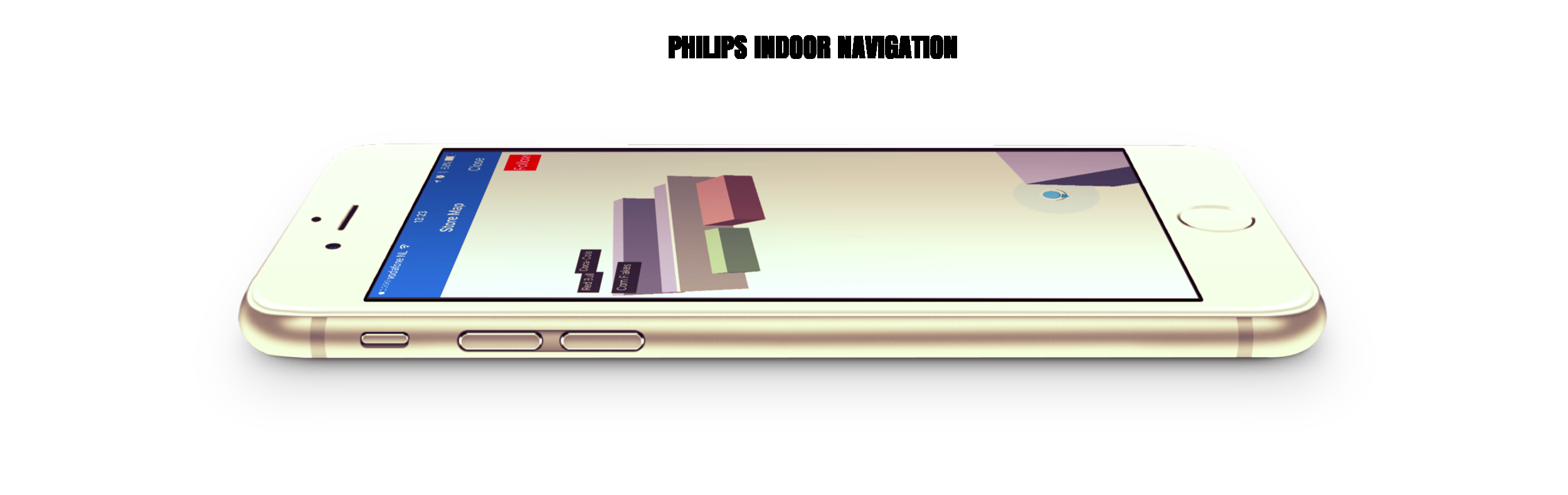 Philips indoor positioning app