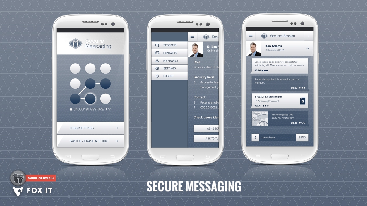 Secure Messaging App