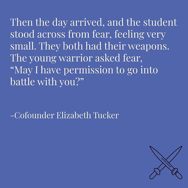 Our cofounder wrote a story about battling with fear at a time when &ldquo;the reality of moving into the unknown has never felt so real.&rdquo; Read the full entry linked in our bio.