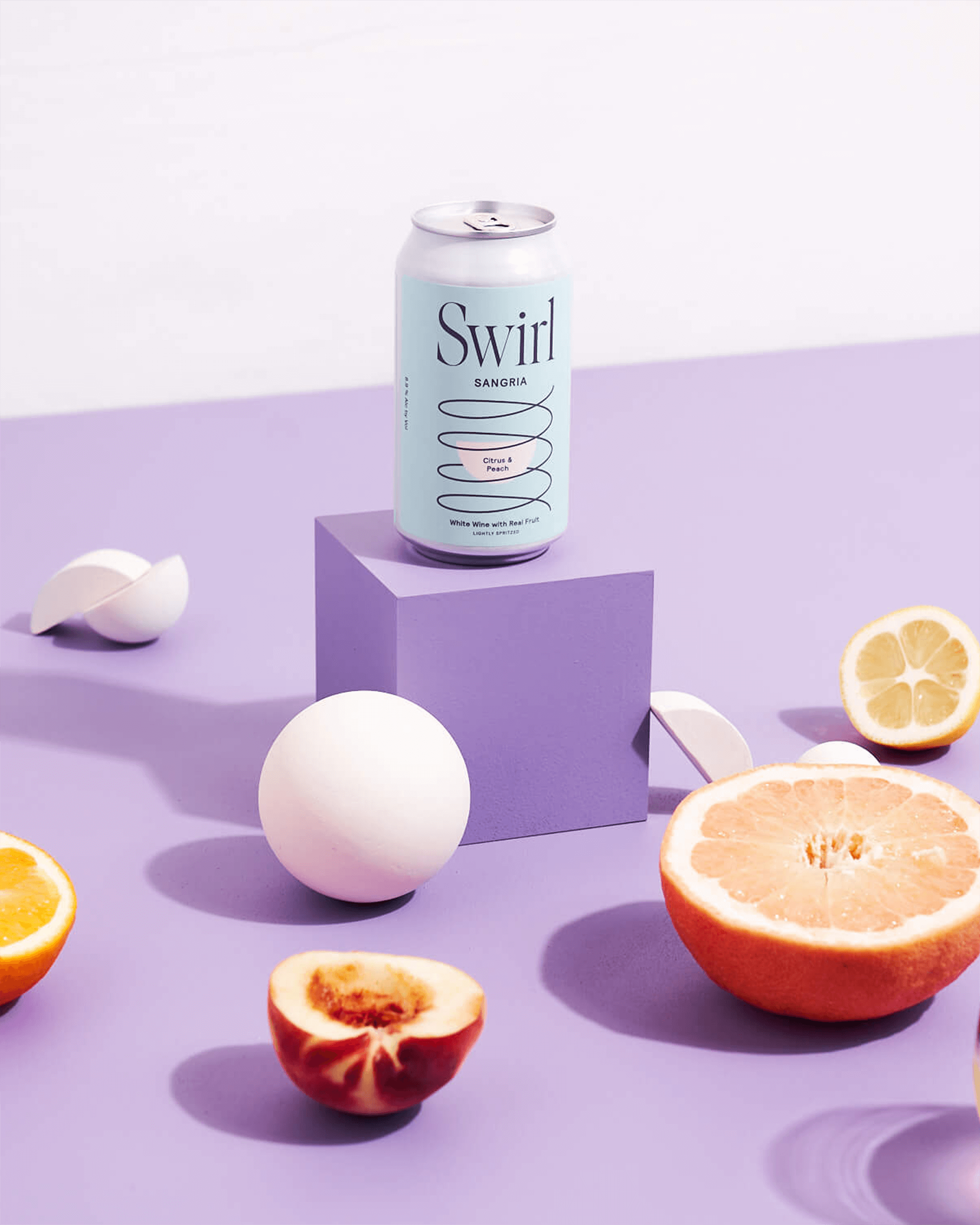 Swirl Canned Wine Website, Branding, Strategy And Identity by Novel Marketing Agency St. Louis