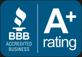 A+ Better Business Bureau Rating
