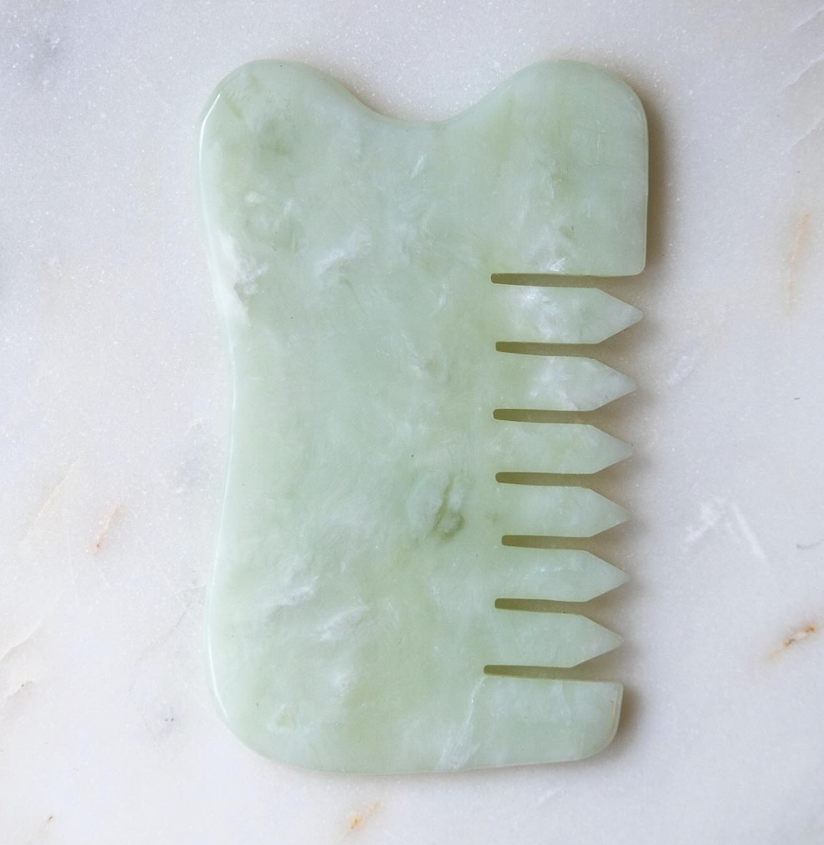 CJB Jade Gua Sha Comb