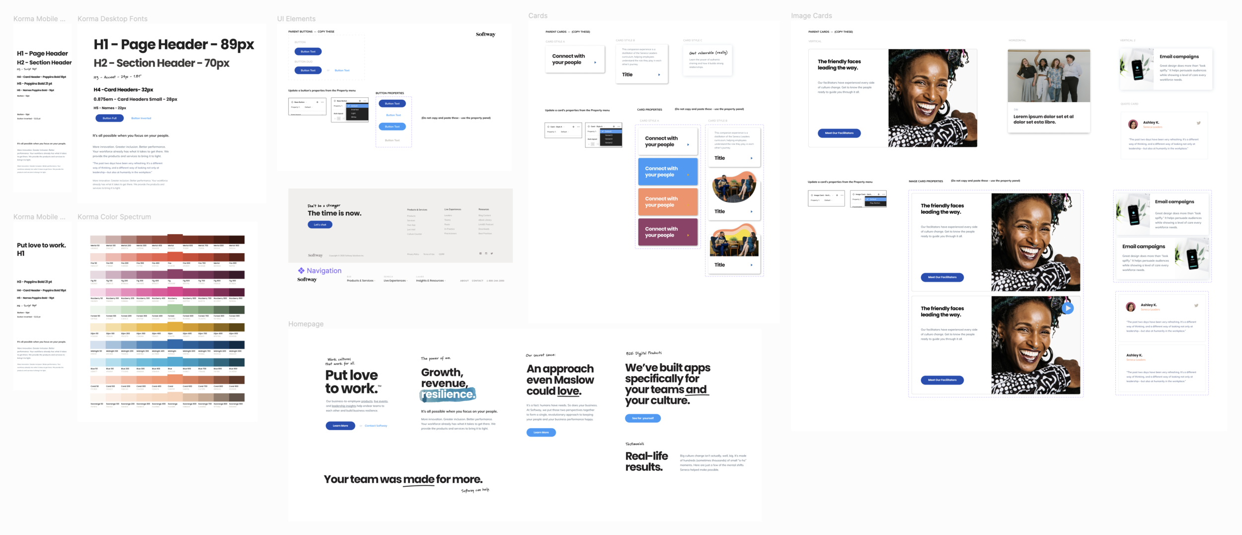 Preview of design system
