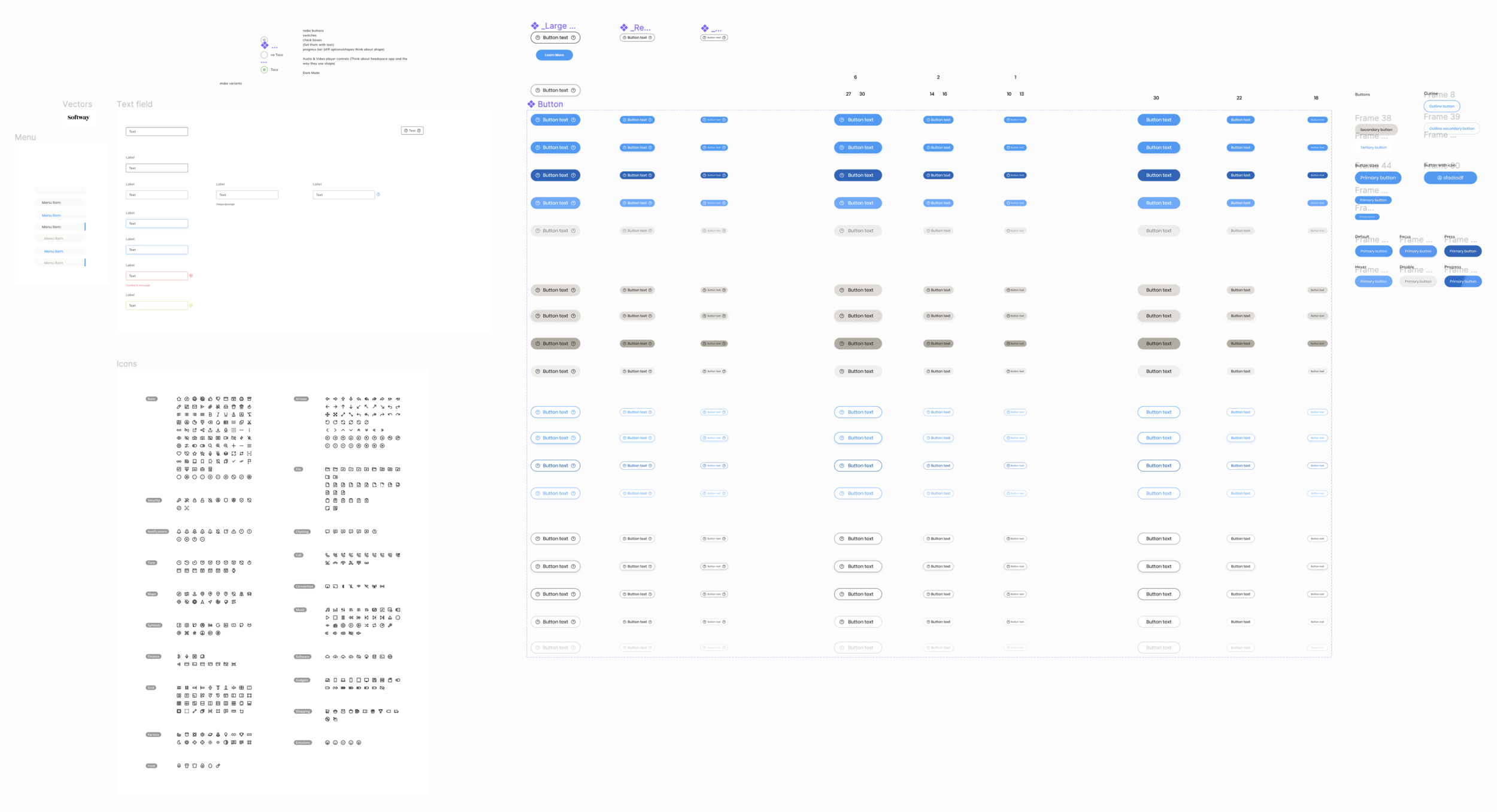 Preview of Design system
