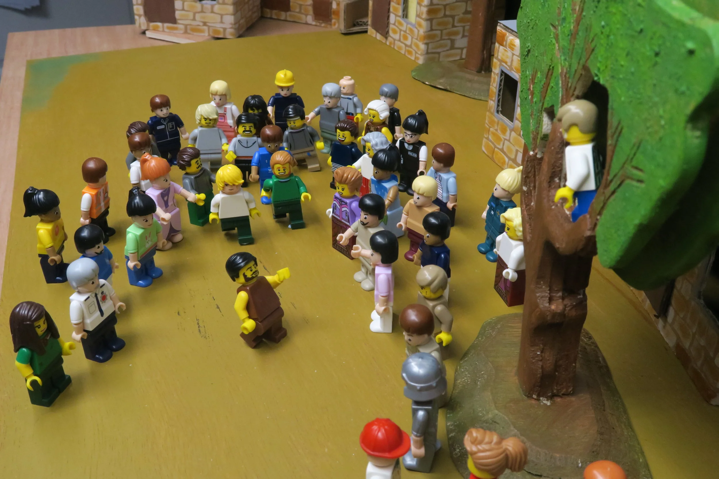   Slide 13  “Zacchaeus’’, he said. “Come down at once, I must come to your house today.”  