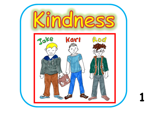   Slide 1   There were three boys, Jake, Karl and Rod. The boys were walking home together after school as they all lived in the same direction. 