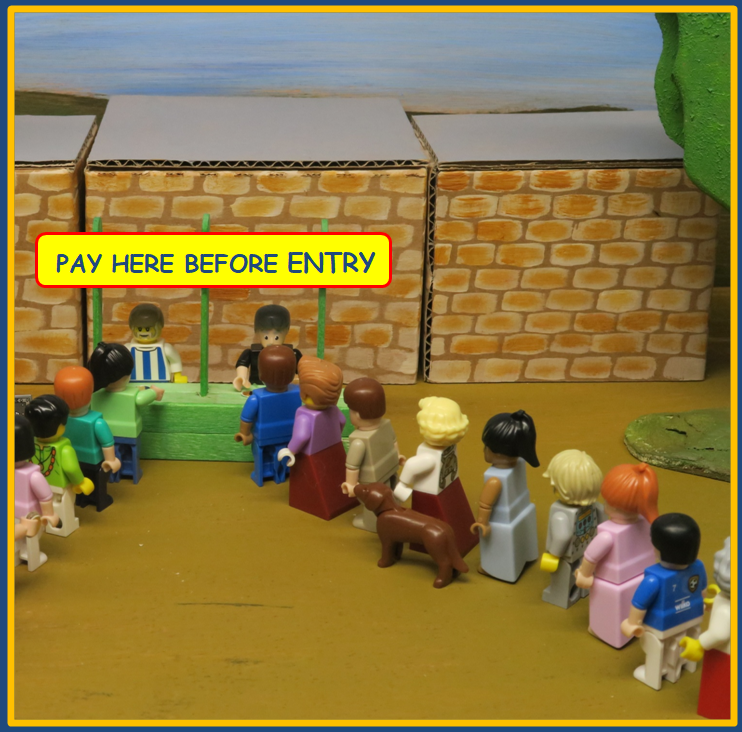  None of us likes queuing, but sometimes we do need to patiently wait our turn.  