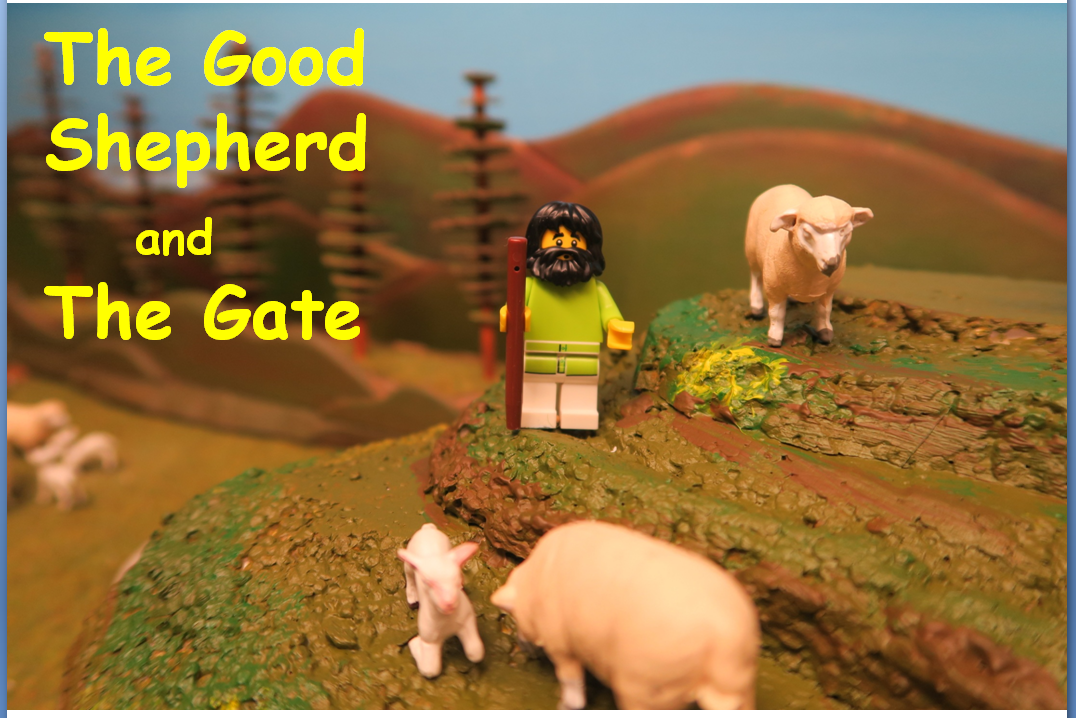   SLIDE 2  In Jesus’ time and still in some places in the world today, shepherds look after sheep. A shepherd would spend all day with their flock, taking care of them and making sure they were well fed and kept safe from any danger.           