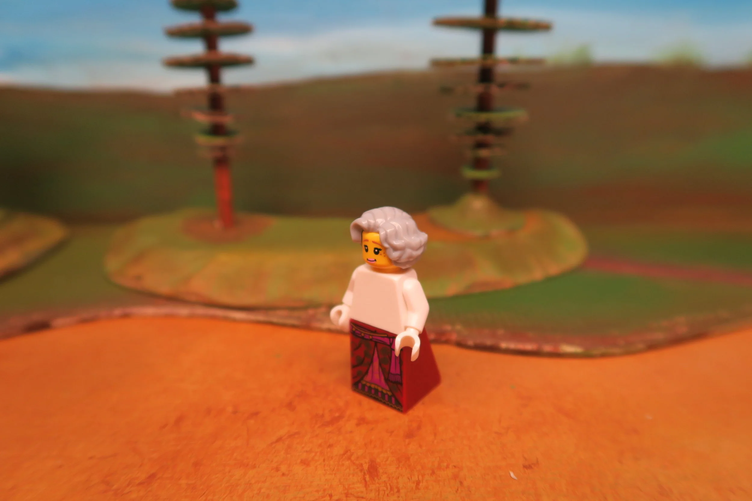   SLIDE 9  Having heard what Jesus had to say, the woman wasted no time in heading back to the village to tell the people about the stranger at the well.  