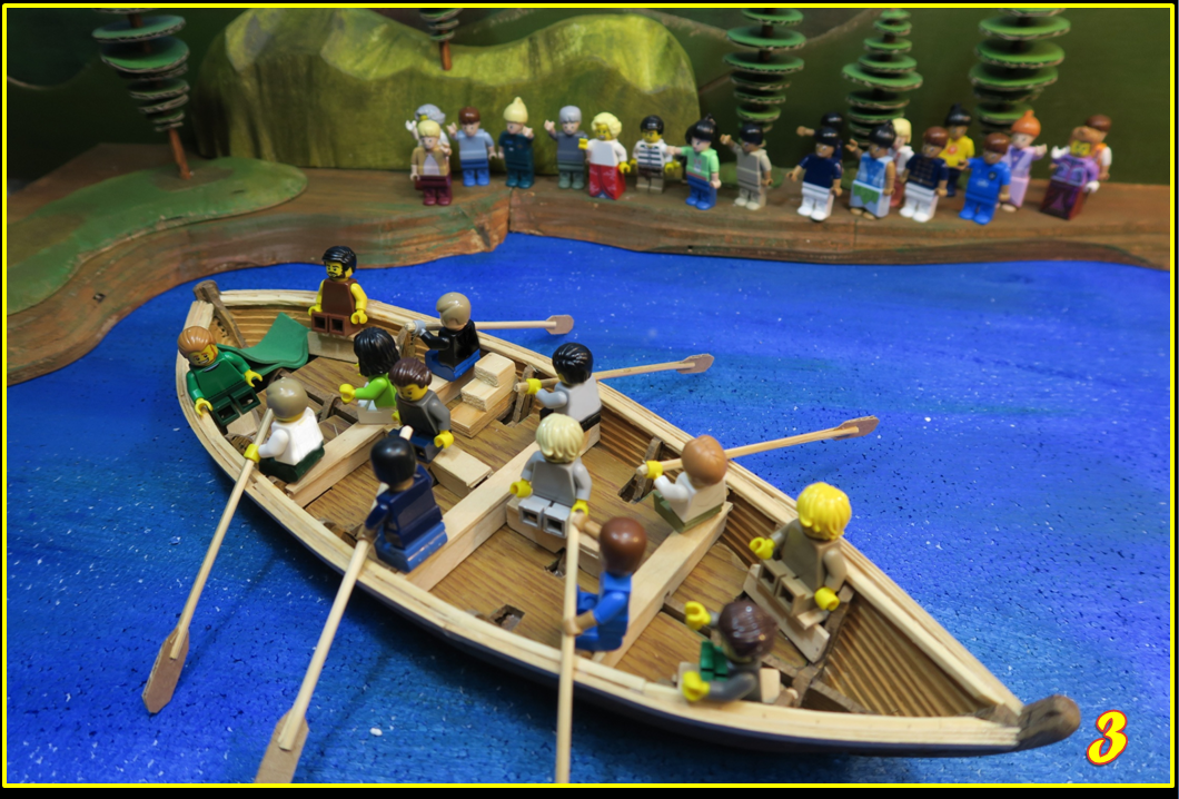   SLIDE 3   Some of Jesus’ disciples Peter, James and John were fishermen, so they knew all about boats and they also knew Lake Galilee very well too. Peter. James and John had fished in the lake many times.    