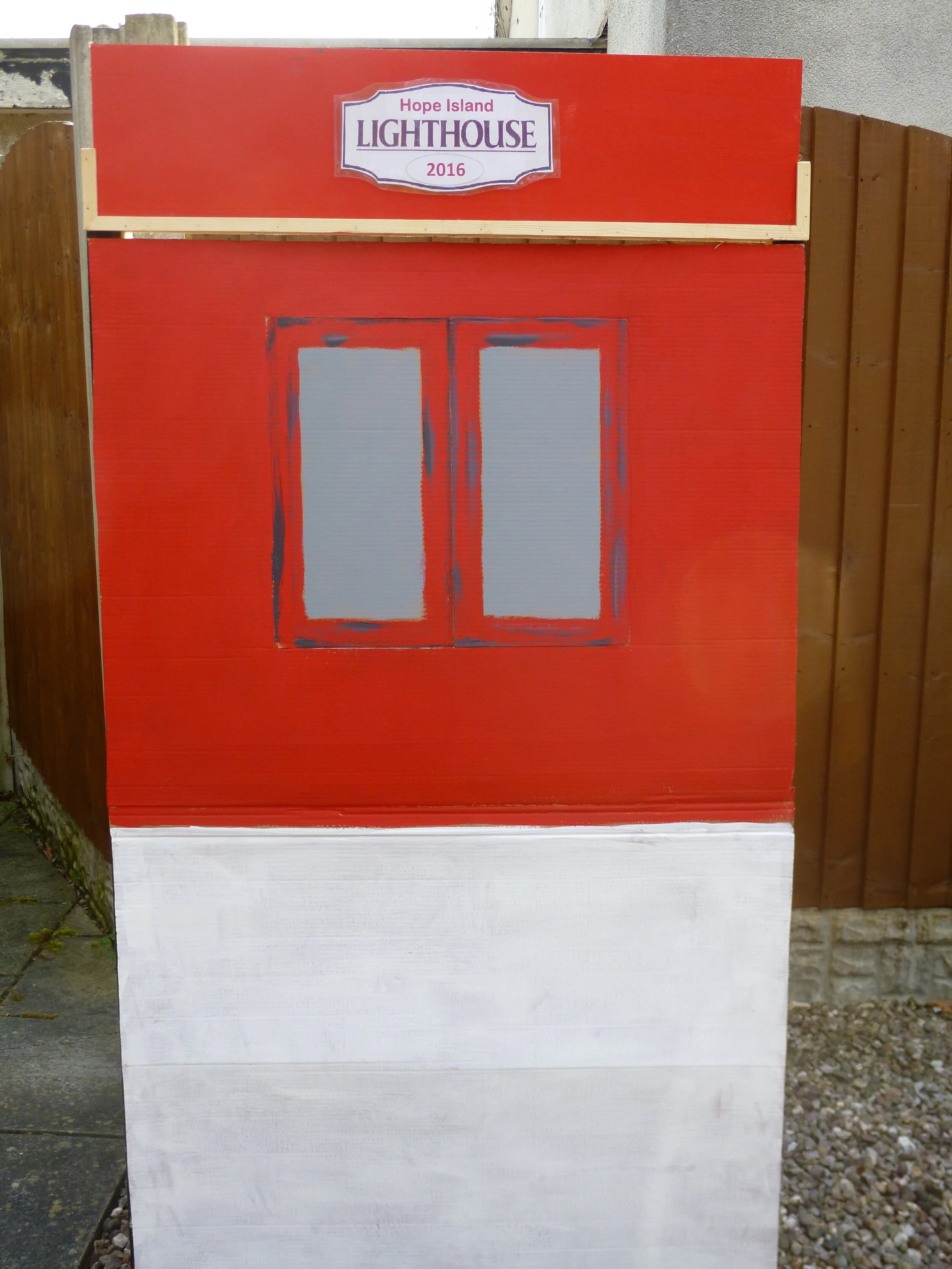  Kiosk in a Lighthouse guise as featured in the  ‘Hope Island’  series. 