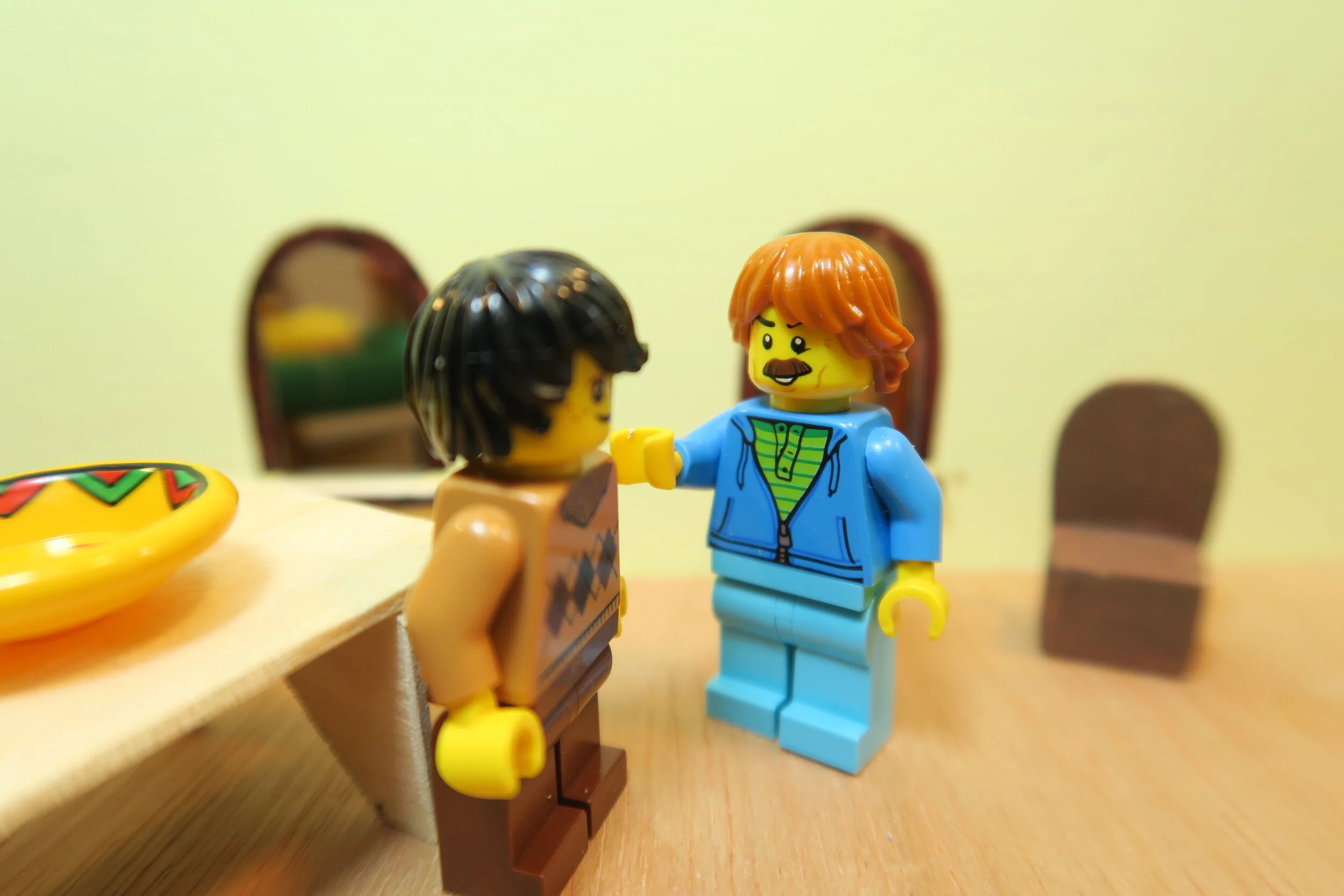   SLIDE 11  But Jesus told Ananias it was OK. So off he went and found Paul just where Jesus had told him. Ananias prayed for Paul, his eyes were opened and he was filled with God’s Holy Spirit. Paul got up, was baptised, ate food and was strengthene