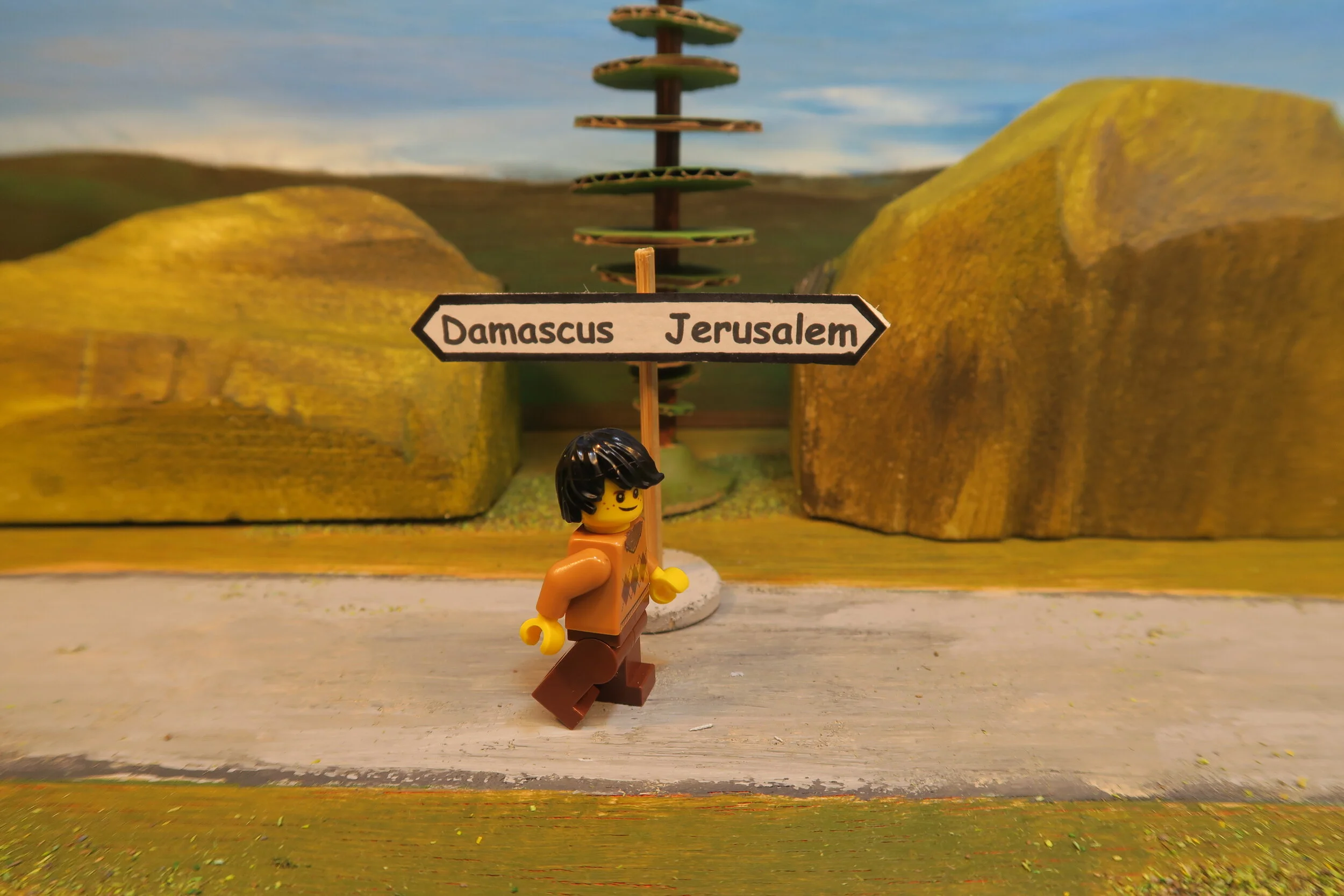   SLIDE 17  Paul immediately set off back to Jerusalem where he met other believers. At first, some of them were afraid of Paul, but they quickly realised that the man who used to harass them was now following Jesus too.     