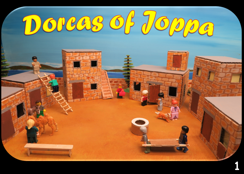   Slide 1  In the Bible there is a wonderful account of a very special lady. She loved Jesus and wanted to share His love with those around her. She lived in a seaside town called Joppa, which is about 2000 miles from here in the country of Israel. 