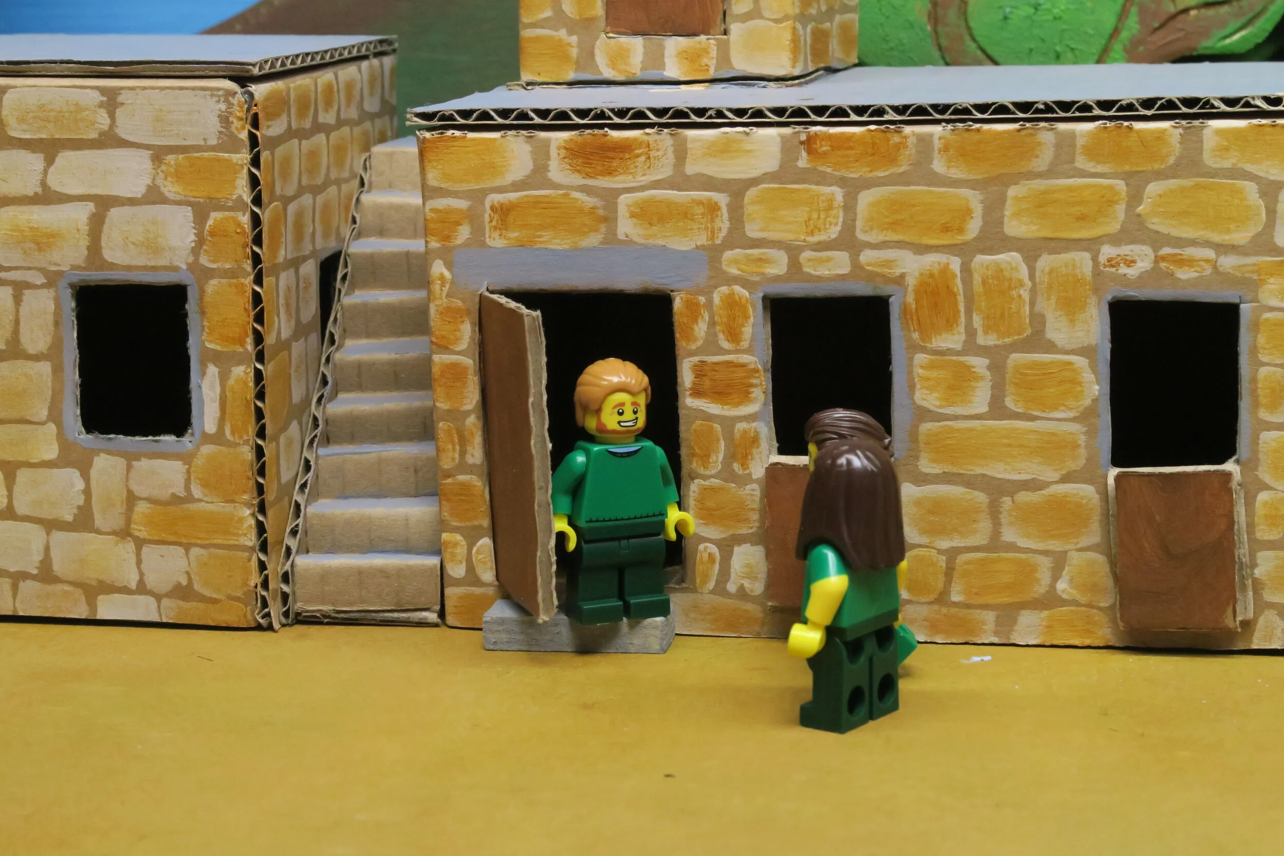   Slide 11  They found Peter and told him what had happened. Wasting no time Peter set off with them to go to Joppa. 