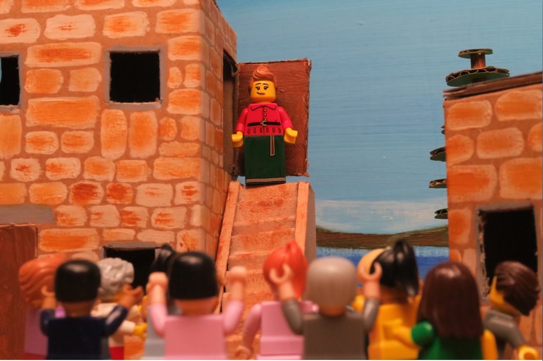   Slide 17  Dorcas was alive! The news spread all over Joppa of what had happened that day. Many people came to believe in Jesus because of the miracle of Dorcas coming back to life. This dear lady showed the love of Jesus to those around her by doin