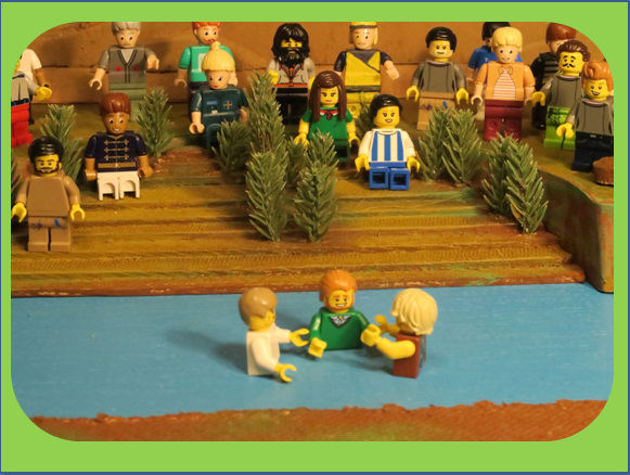   SLIDE 16  Dipping right under the water was a sign to everyone that they wanted to change.  