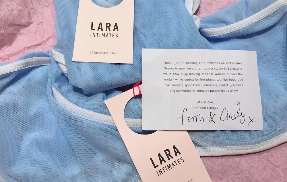 Lara Intimates Kickstarter underwear set