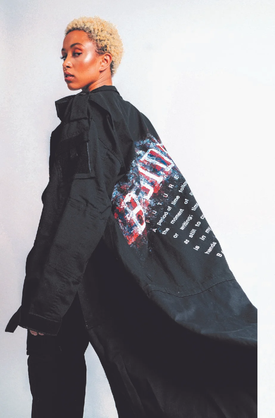 Wale Adeyemi coat