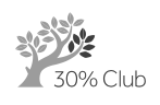 30 per cent club logo