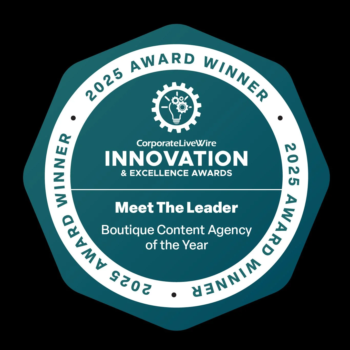 Whoop! Lovely way to start the week - receiving our first award of the year &ndash; the Boutique Content Agency 2025 gong in Corporate Livewire&rsquo;s Innovation and Excellence Awards. Thank you!⁠
If you or your business could do with any help with 