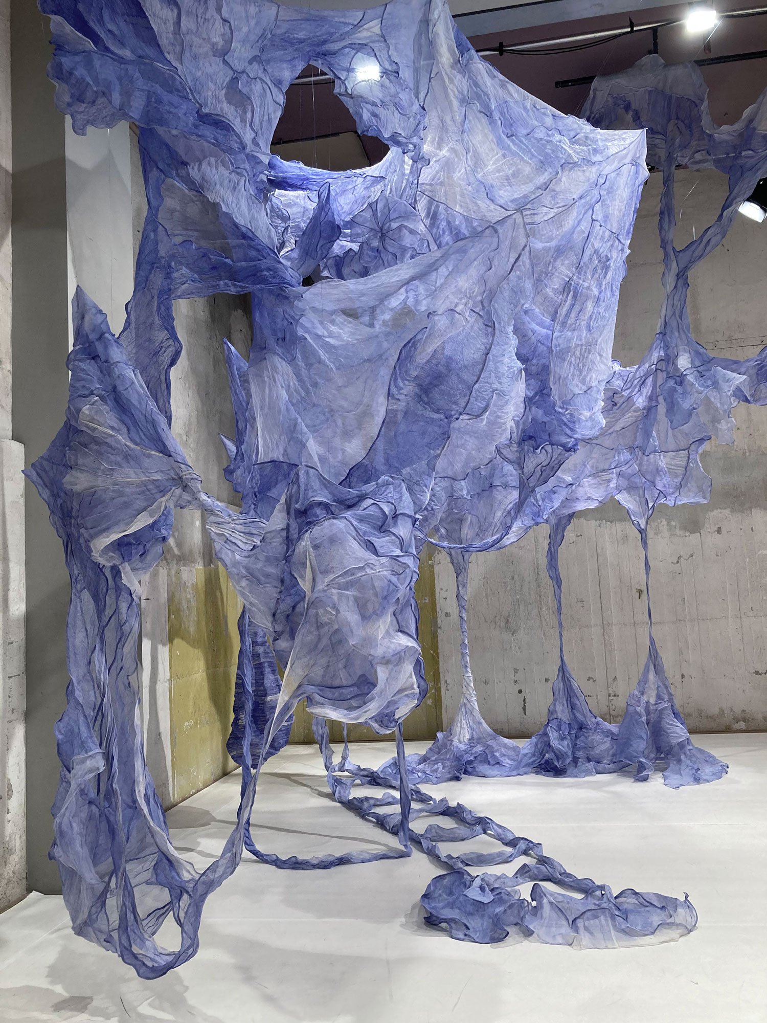 THOUGHTSCAPE, BLUE, Five tender days, WELD, 2022